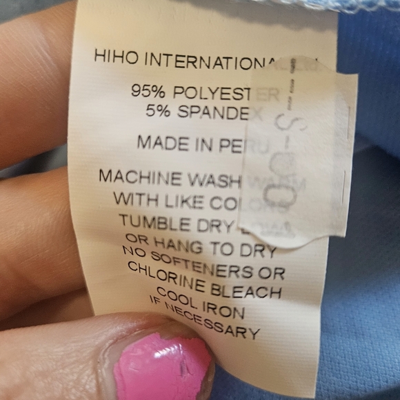 HIHO Maricel UPF 50 Tie Front Hooded Dress In Serenity Blue. Size S NWOT - Picture 4 of 13